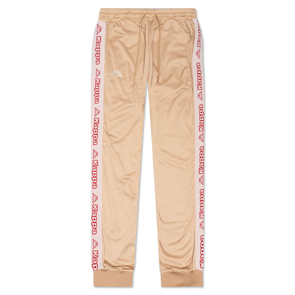 Logo Tape Alic 2 Trackpants - Beige LT/Pink LT/Red Cherry