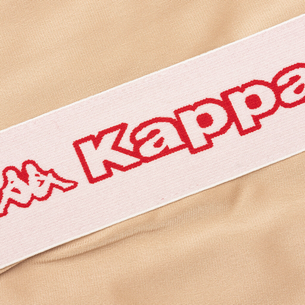 Logo Tape Alic 2 Trackpants - Beige LT/Pink LT/Red Cherry