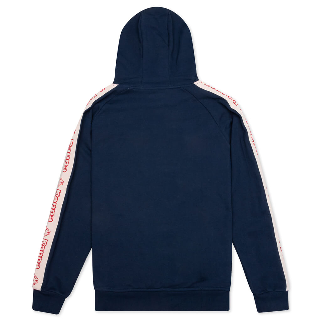 Logo Tape Apet 2 Hoodie - Blue Navy/Light Pink