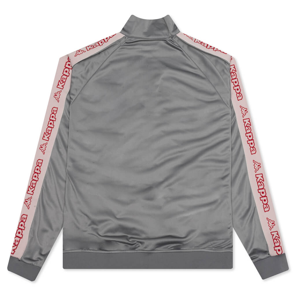 Logo Tape Artem 2 Track Jacket - Grey/Light Pink