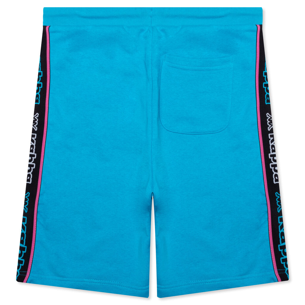 Logo Tape Asved 2 Shorts - Blue Turkis/Black