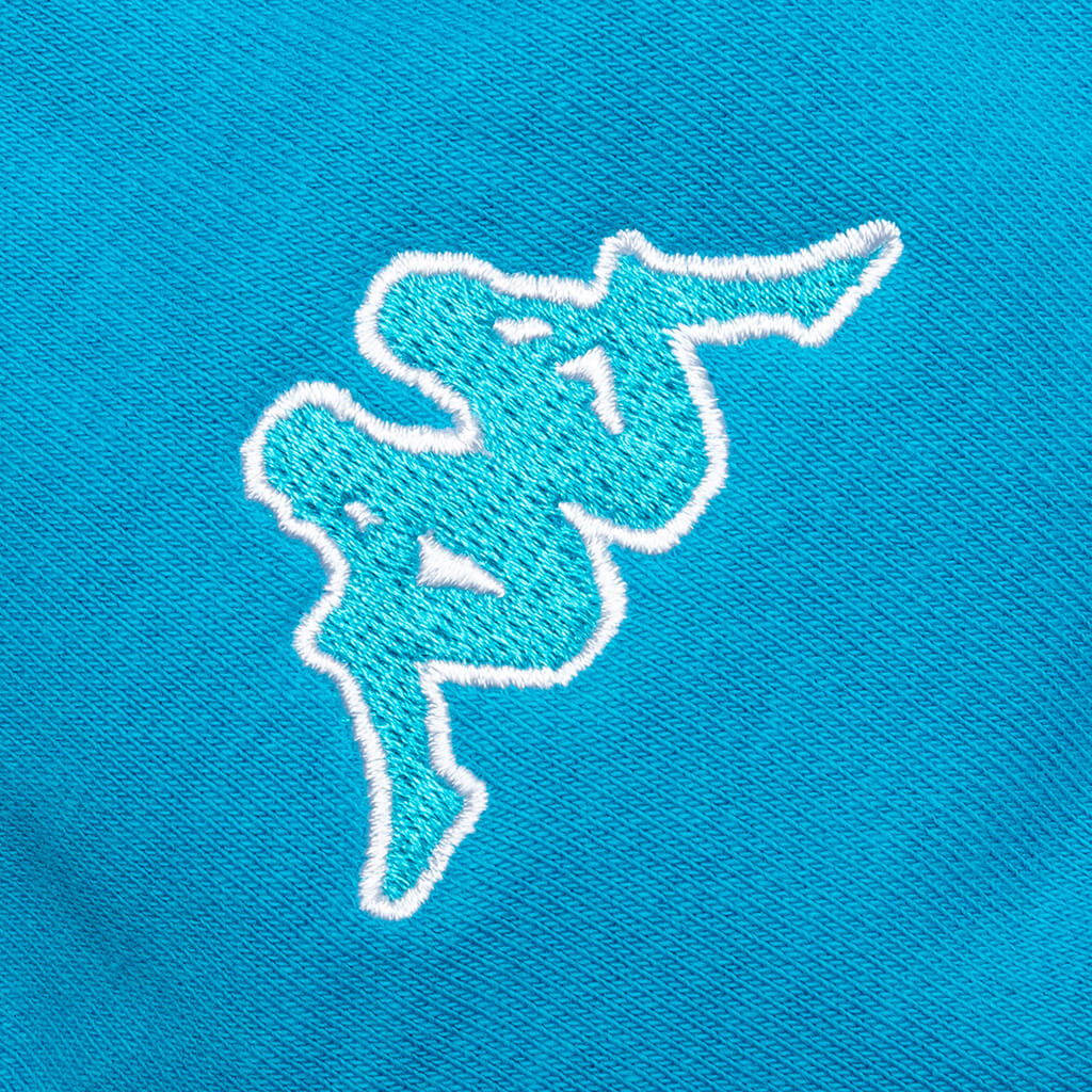 Logo Tape Asved 2 Shorts - Blue Turkis/Black