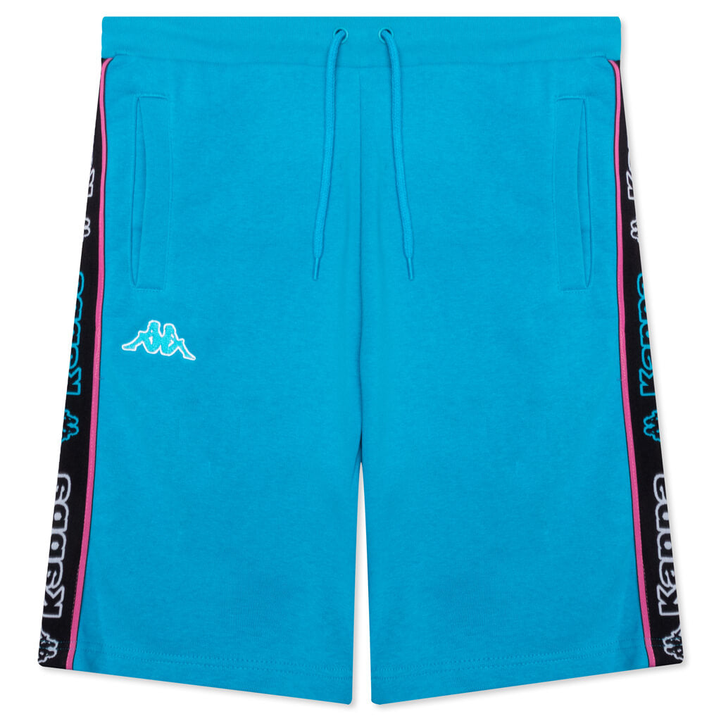 Logo Tape Asved 2 Shorts - Blue Turkis/Black