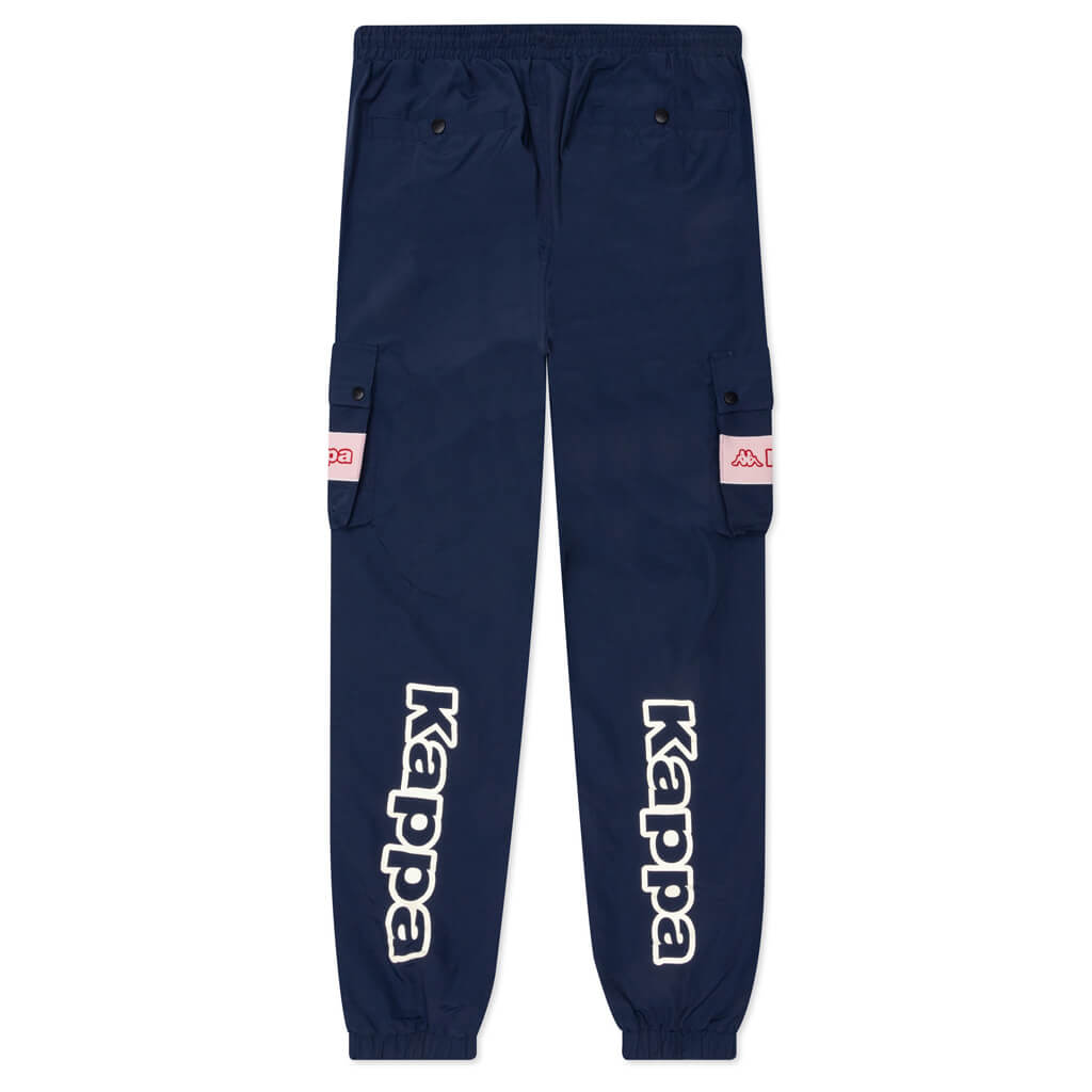 Logo Tape Dillow Pants - Blue Navy/Light Pink