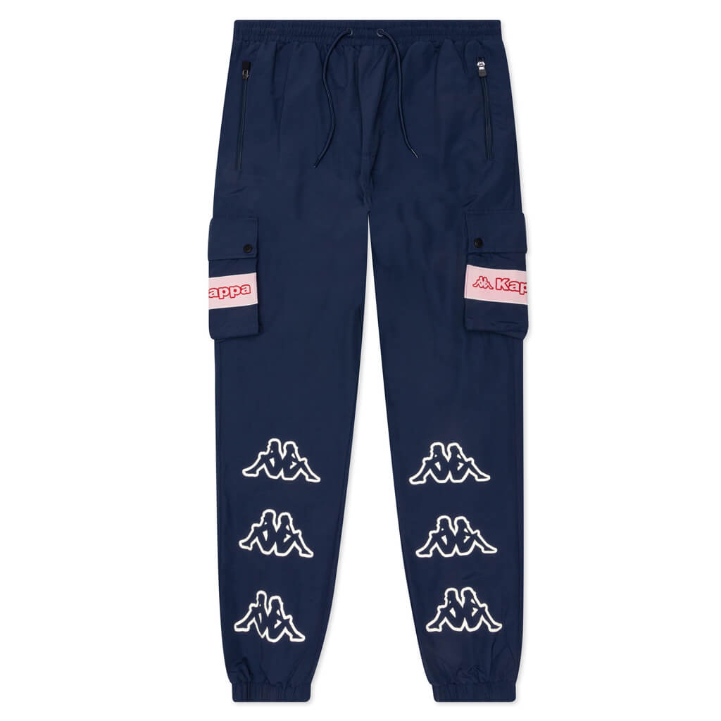 Logo Tape Dillow Pants - Blue Navy/Light Pink