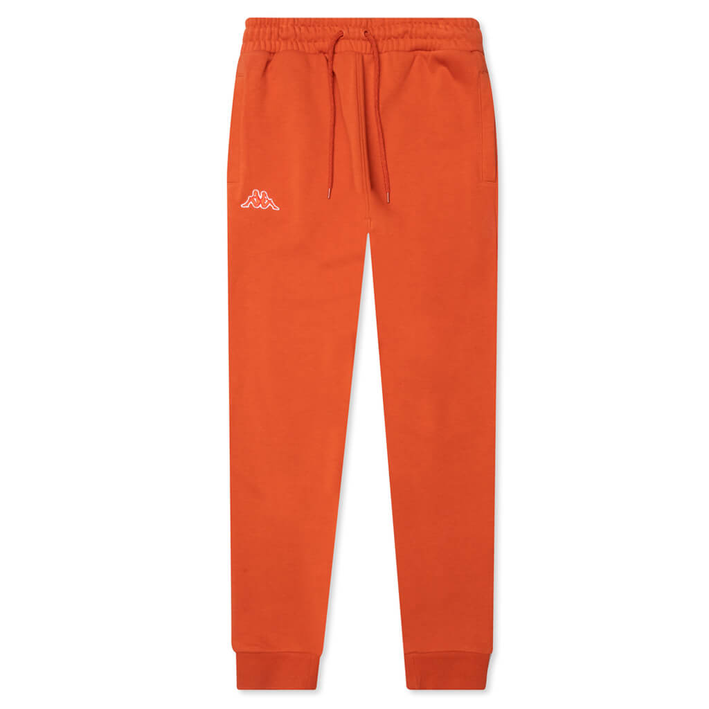 Logo Zanok Sweatpants - Orange Smutty