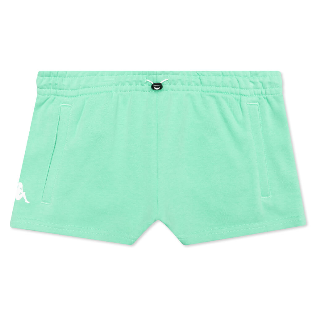 Women's Authentic Pop Esia Shorts - Green Spring/White