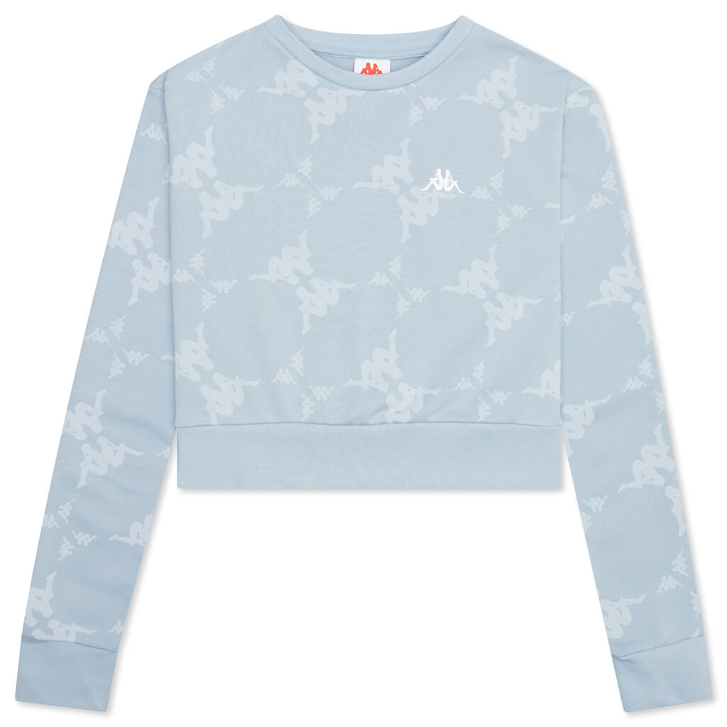 Women's Authentic Tadci Sweatshirt - Baby Blue/White
