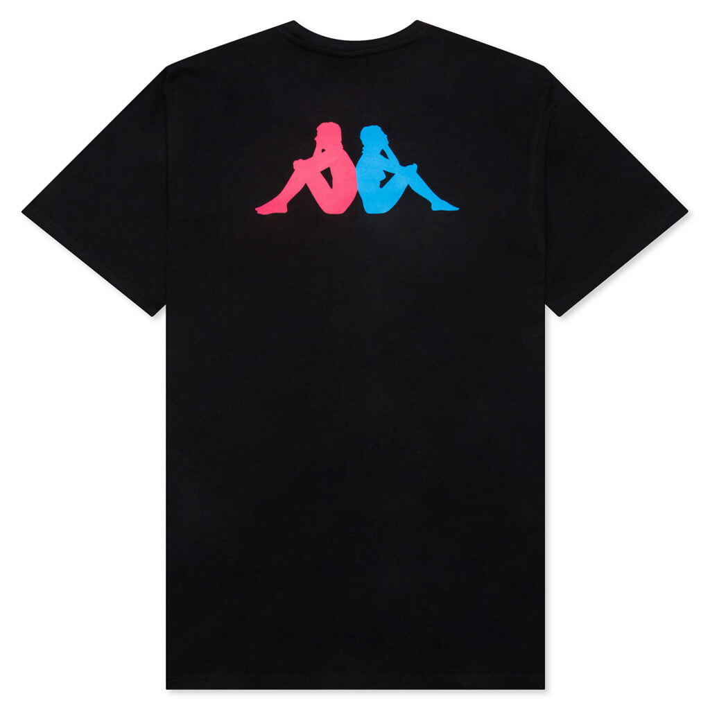 Authentic Runis T-Shirt - Black/Fuchsia/Blue