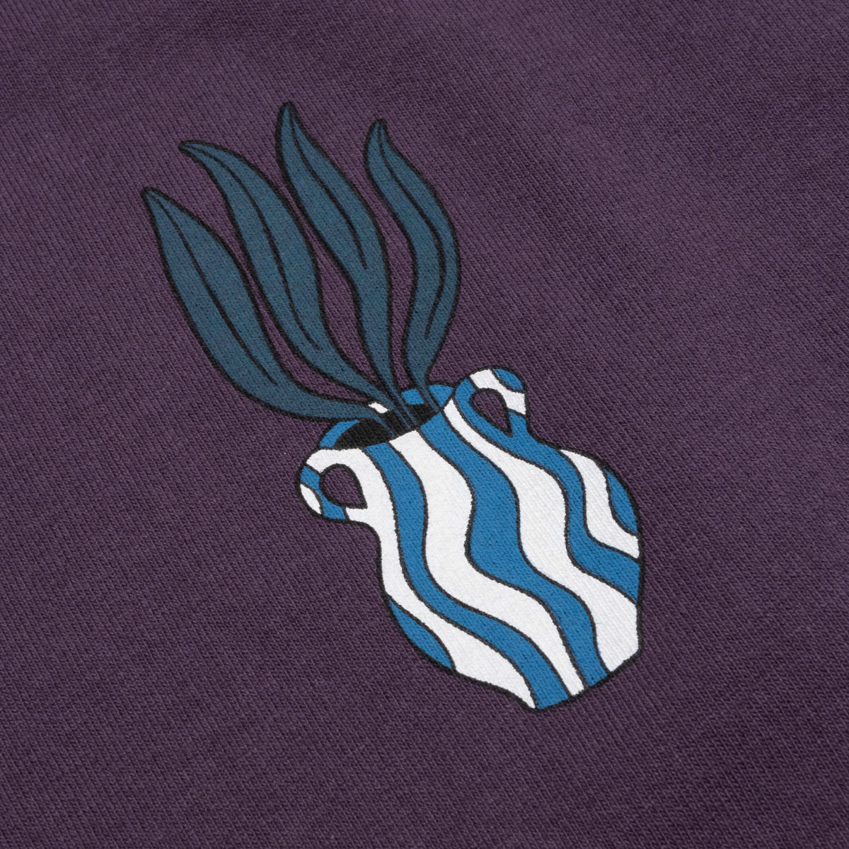 Kick the Vase T-Shirt - Aubergine