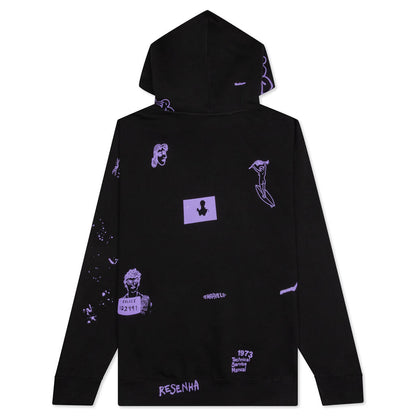 Allover Hoodie - Black