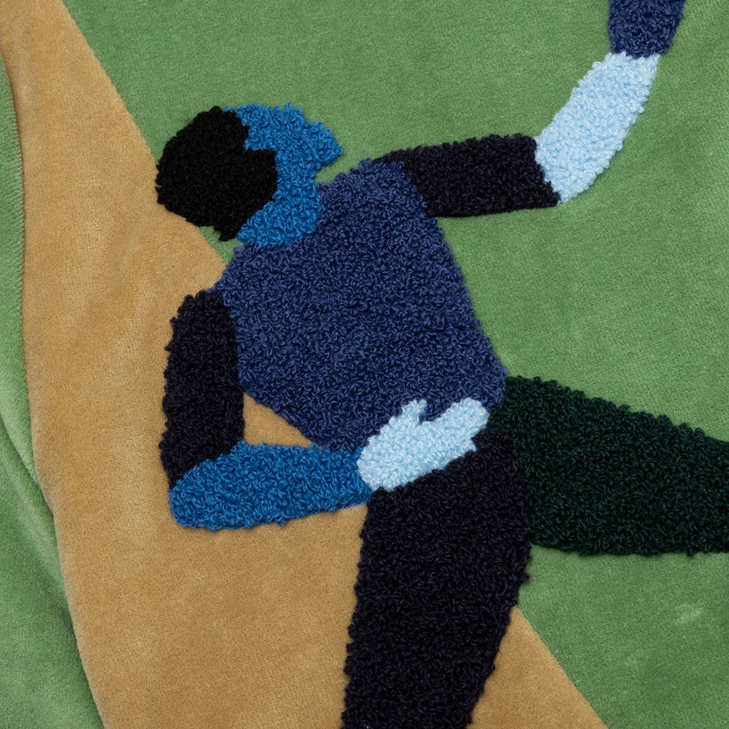 Dancer Velour Track Jacket - Green