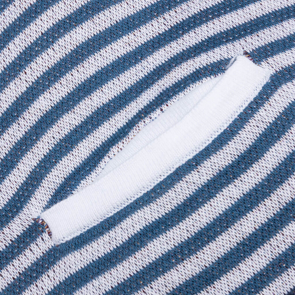 Sir Striped Knit Rugby - Blue