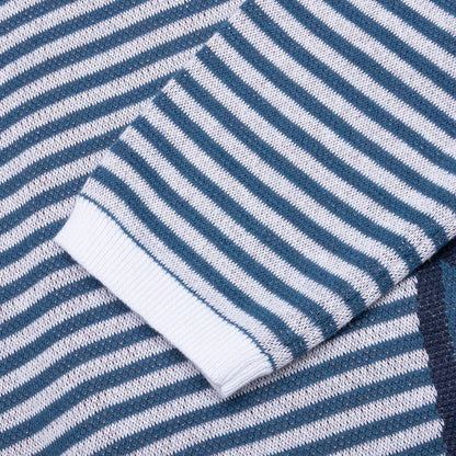 Sir Striped Knit Rugby - Blue