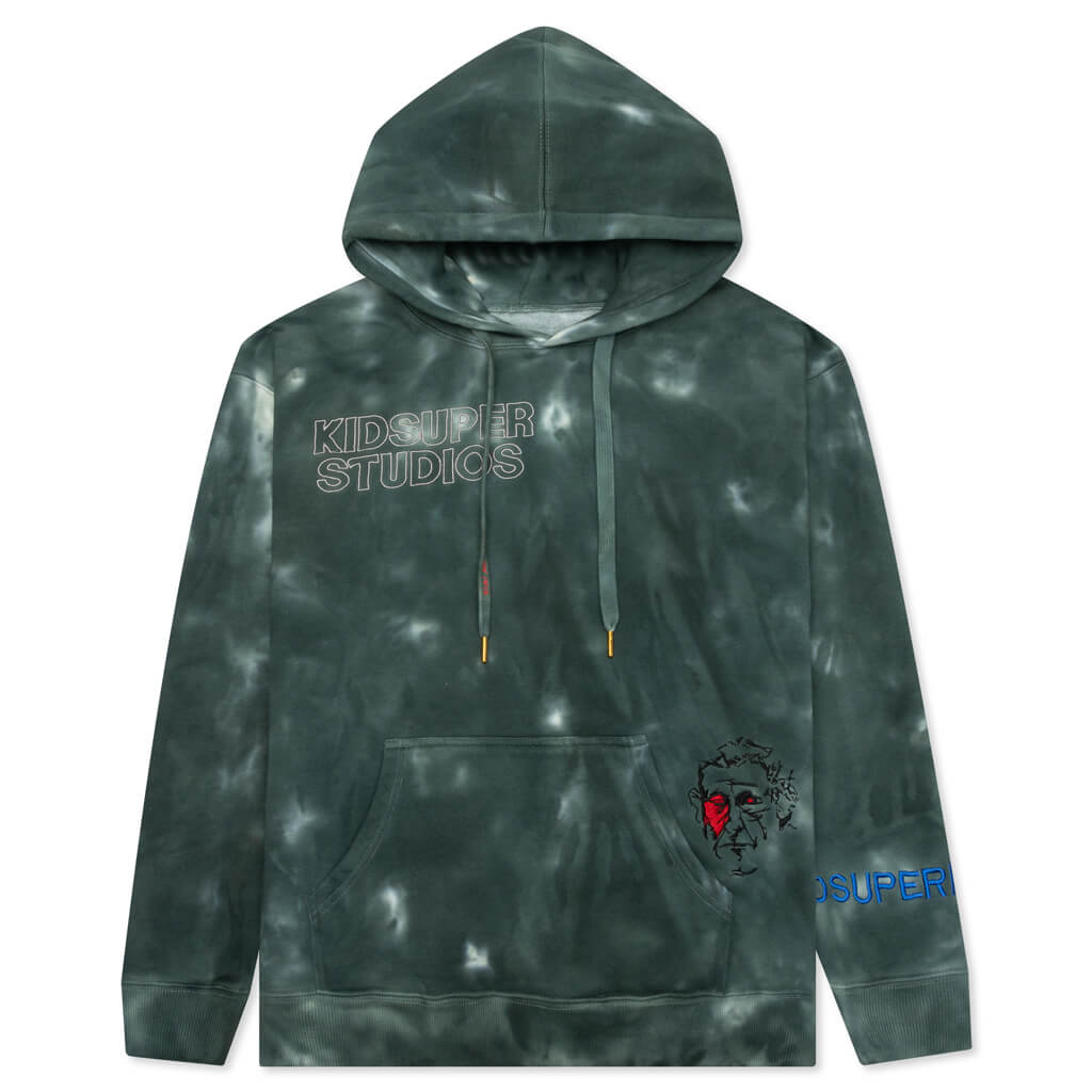 Super Hoodie - Slate Tie Dye