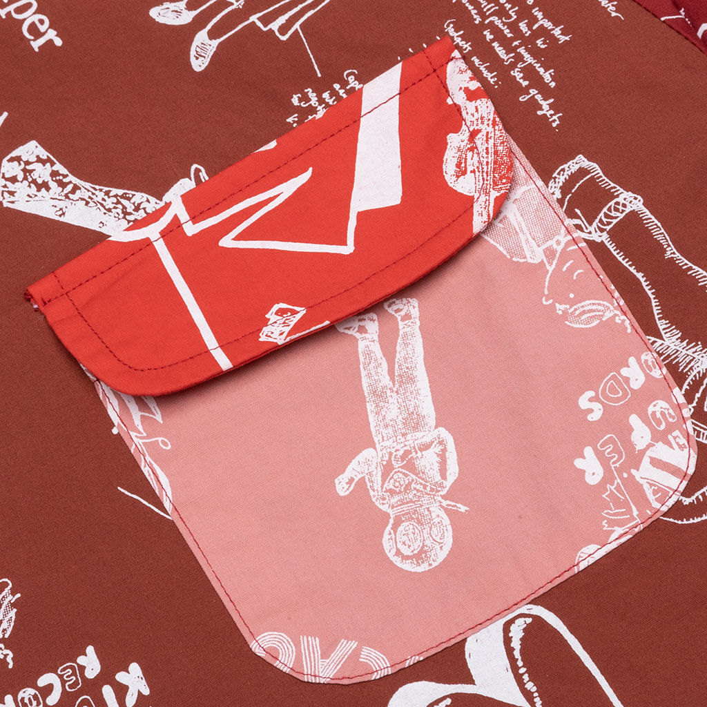 Super Patchwork Jacket - Red