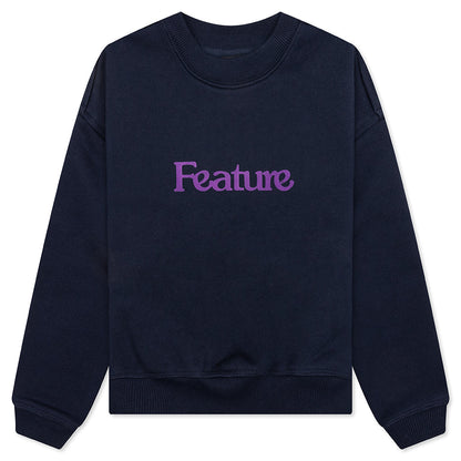 Kids Academy Crewneck - Navy Blazer