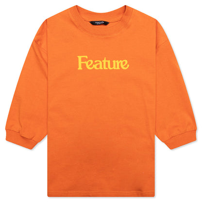 Kids Academy L/S T-Shirt - Burnt Orange