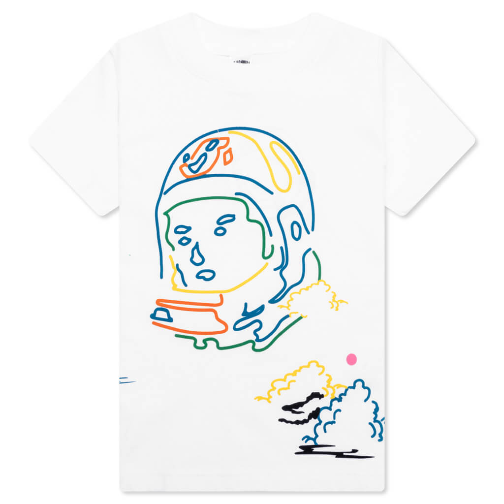 Kids BB Clouds S/S Knit - White