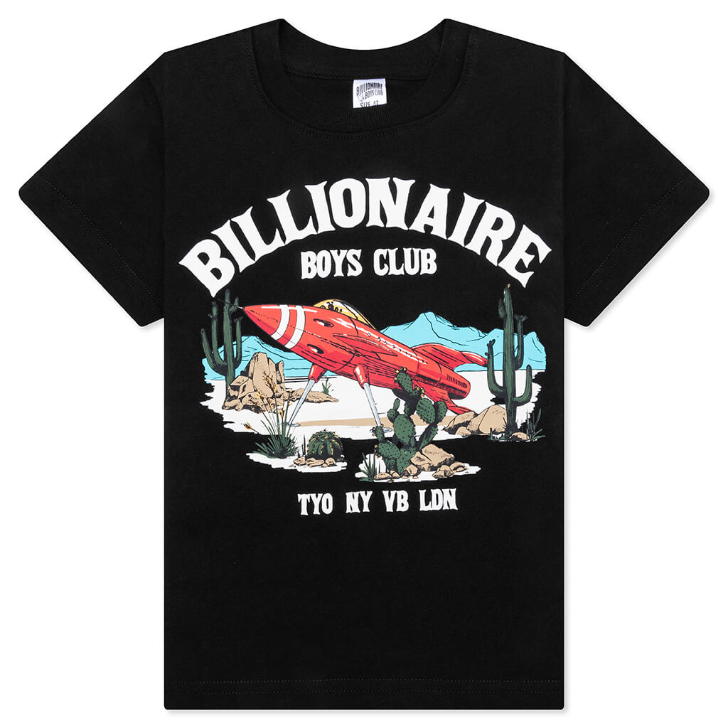 Kids BB Desert Rocket S/S Tee - Black