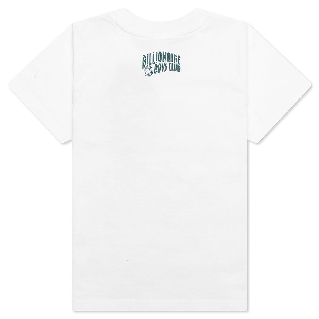 Kids BB Dust Helmet S/S Tee - White
