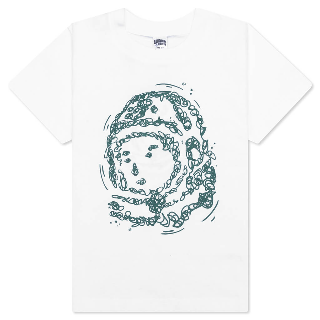 Kids BB Dust Helmet S/S Tee - White