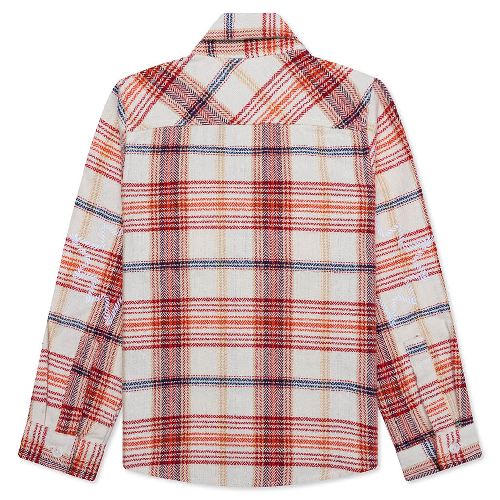 Kids BB Ranger L/S Flannel - Red