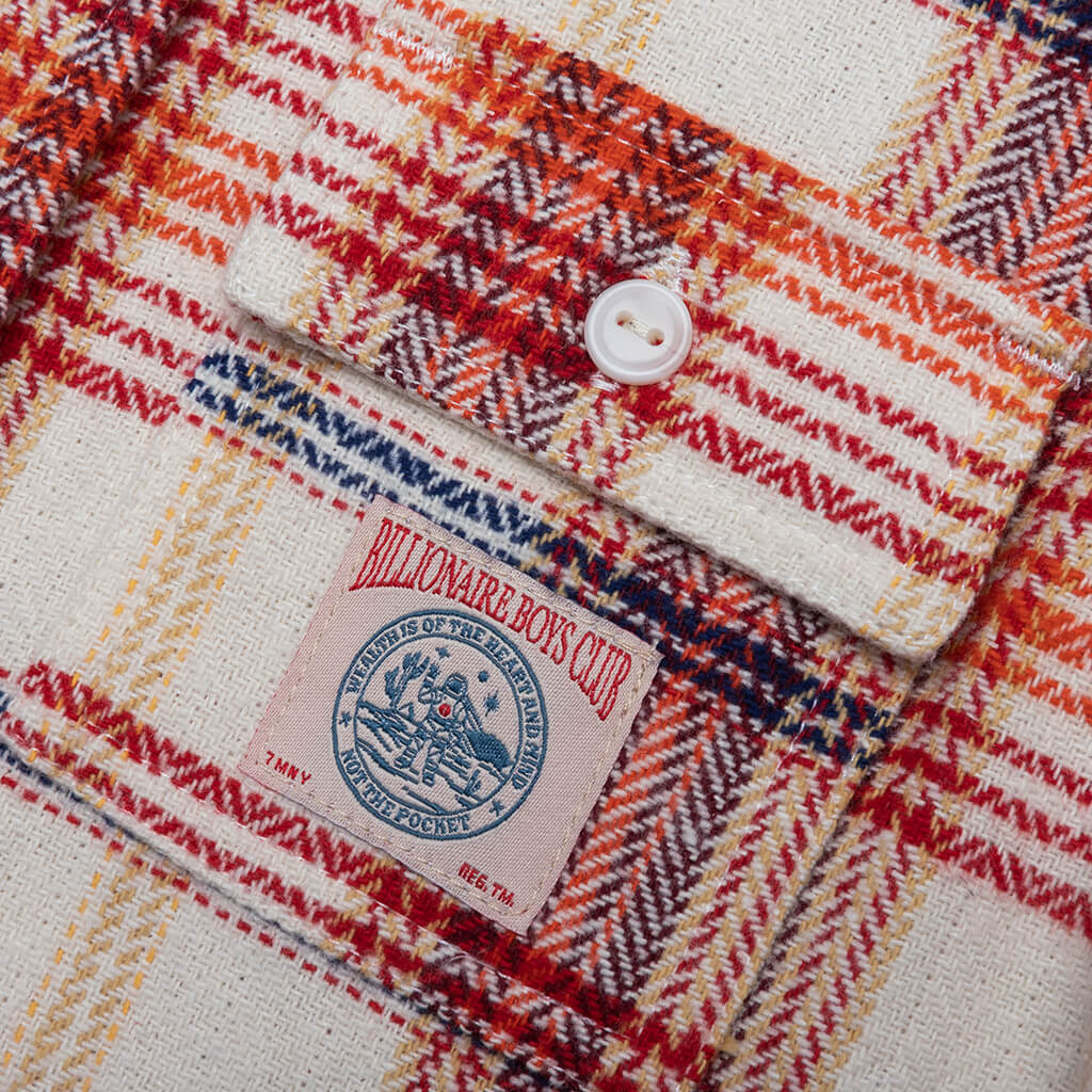 Kids BB Ranger L/S Flannel - Red