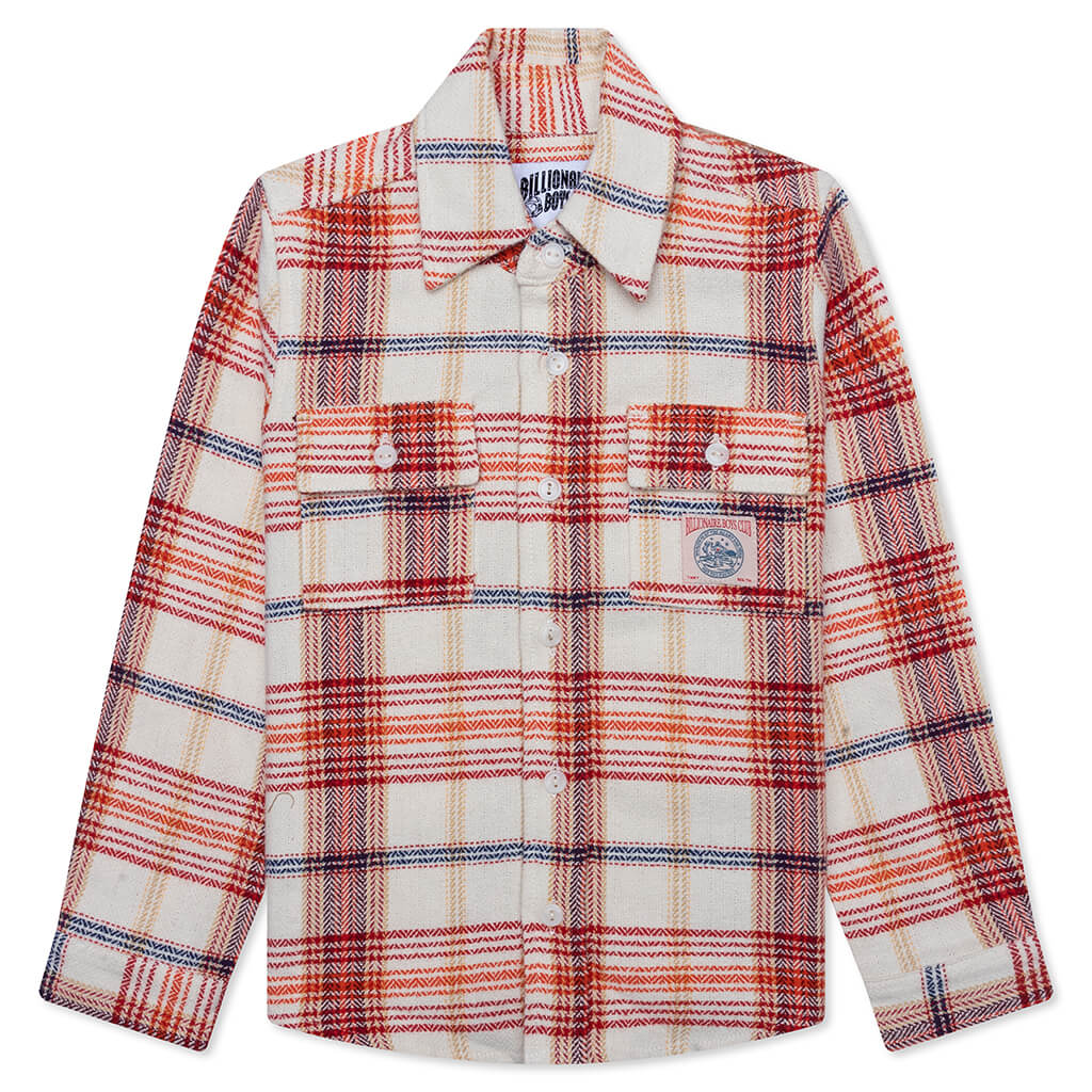 Kids BB Ranger L/S Flannel - Red