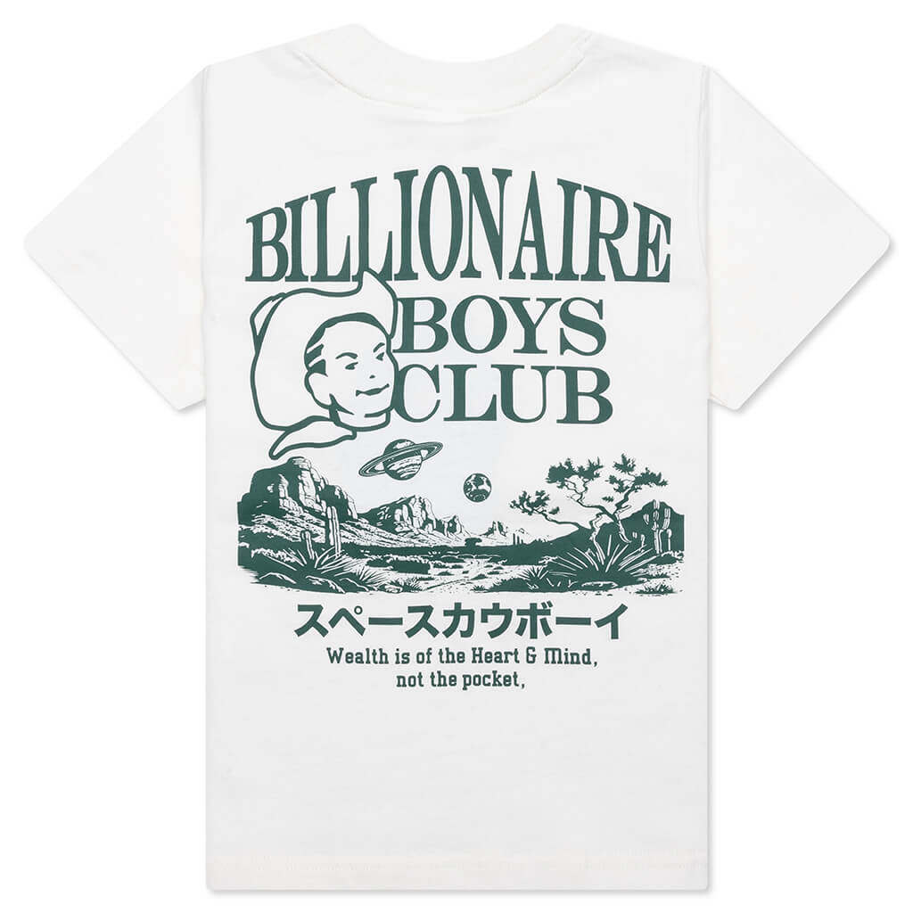 Kids BB Space Cowboy S/S Tee - Whisper White