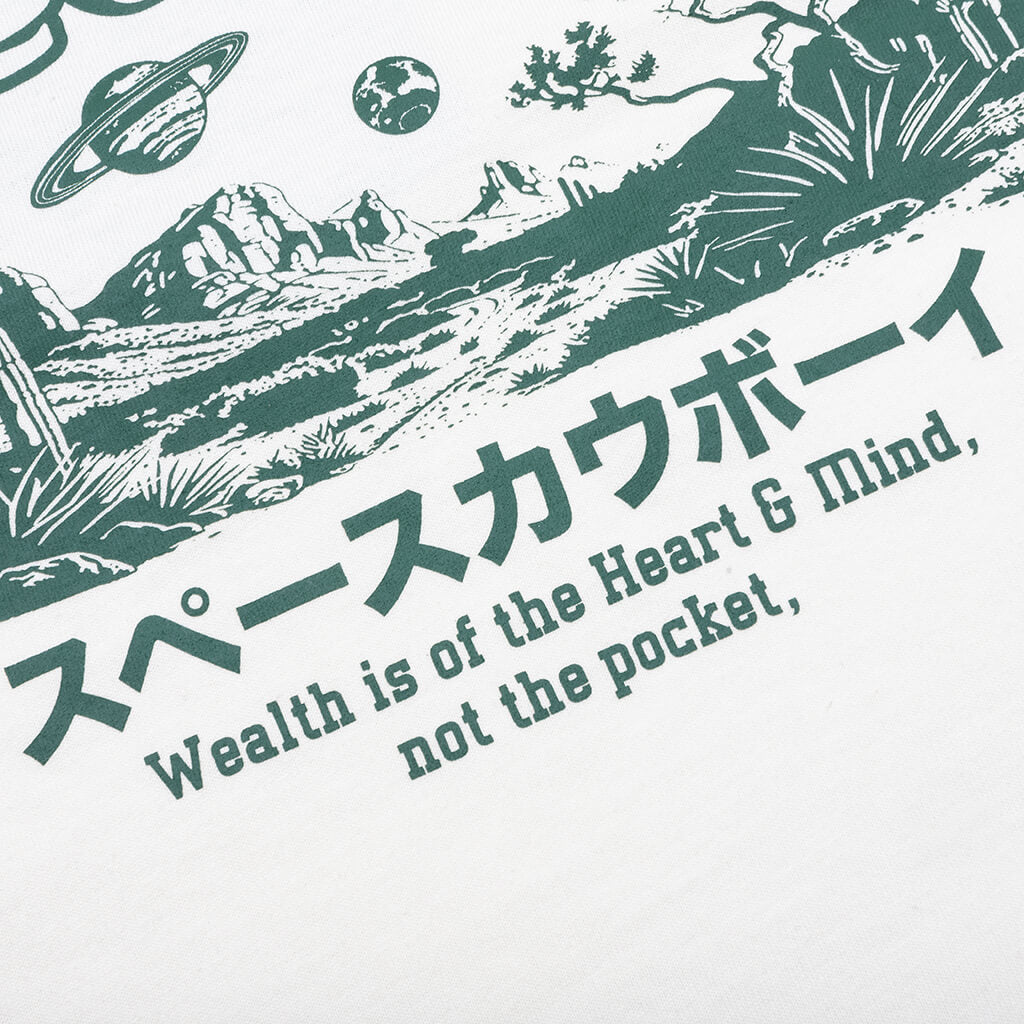 Kids BB Space Cowboy S/S Tee - Whisper White