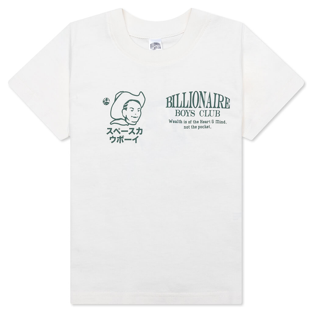 Kids BB Space Cowboy S/S Tee - Whisper White