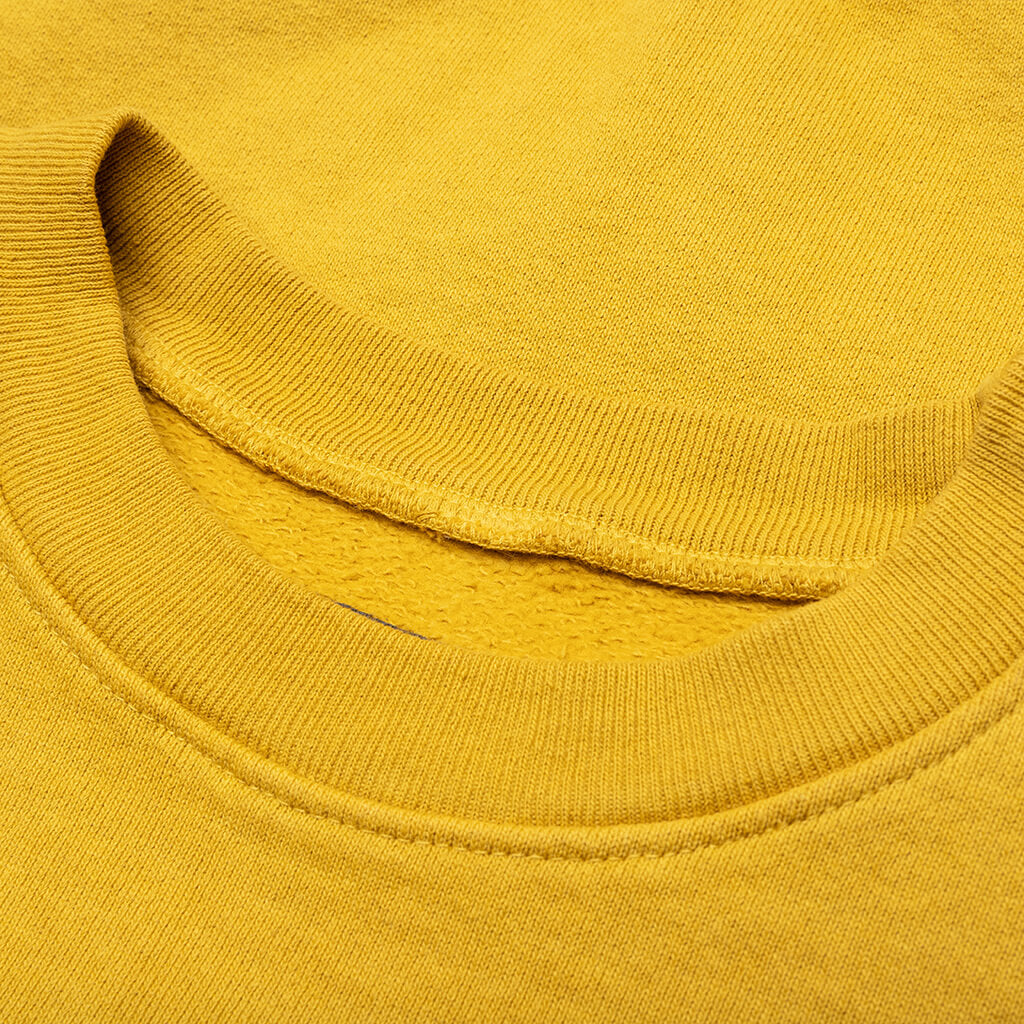 Kids Bubble Play Crewneck - Dijon