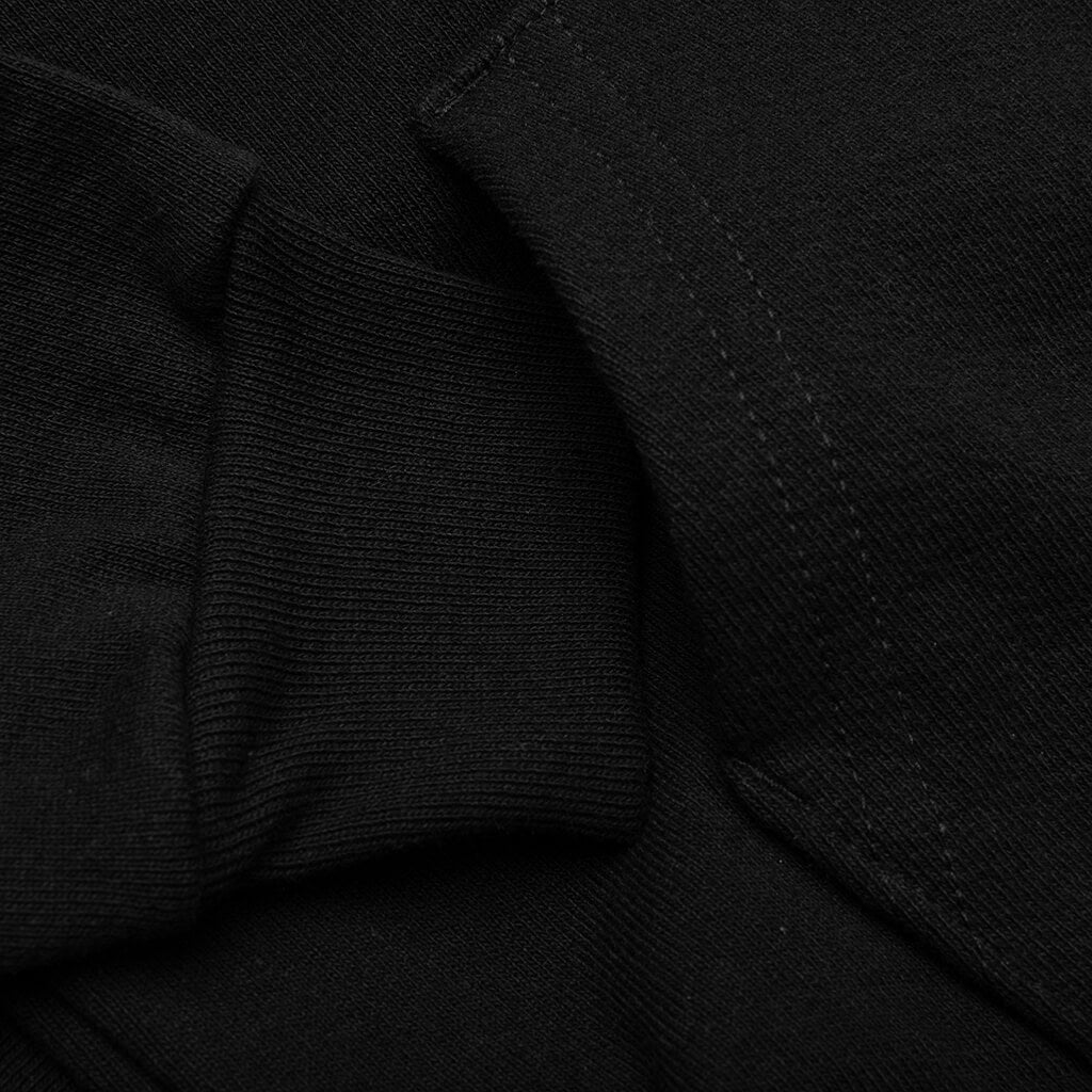 Kids C-40 S/S Hoodie - Black