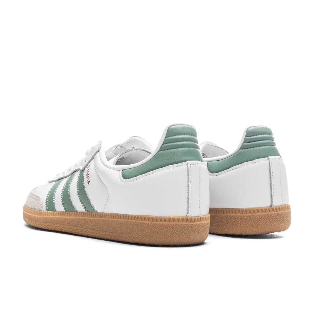 Kids Samba OG (GS) - Cloud White/Silver Green/Gum