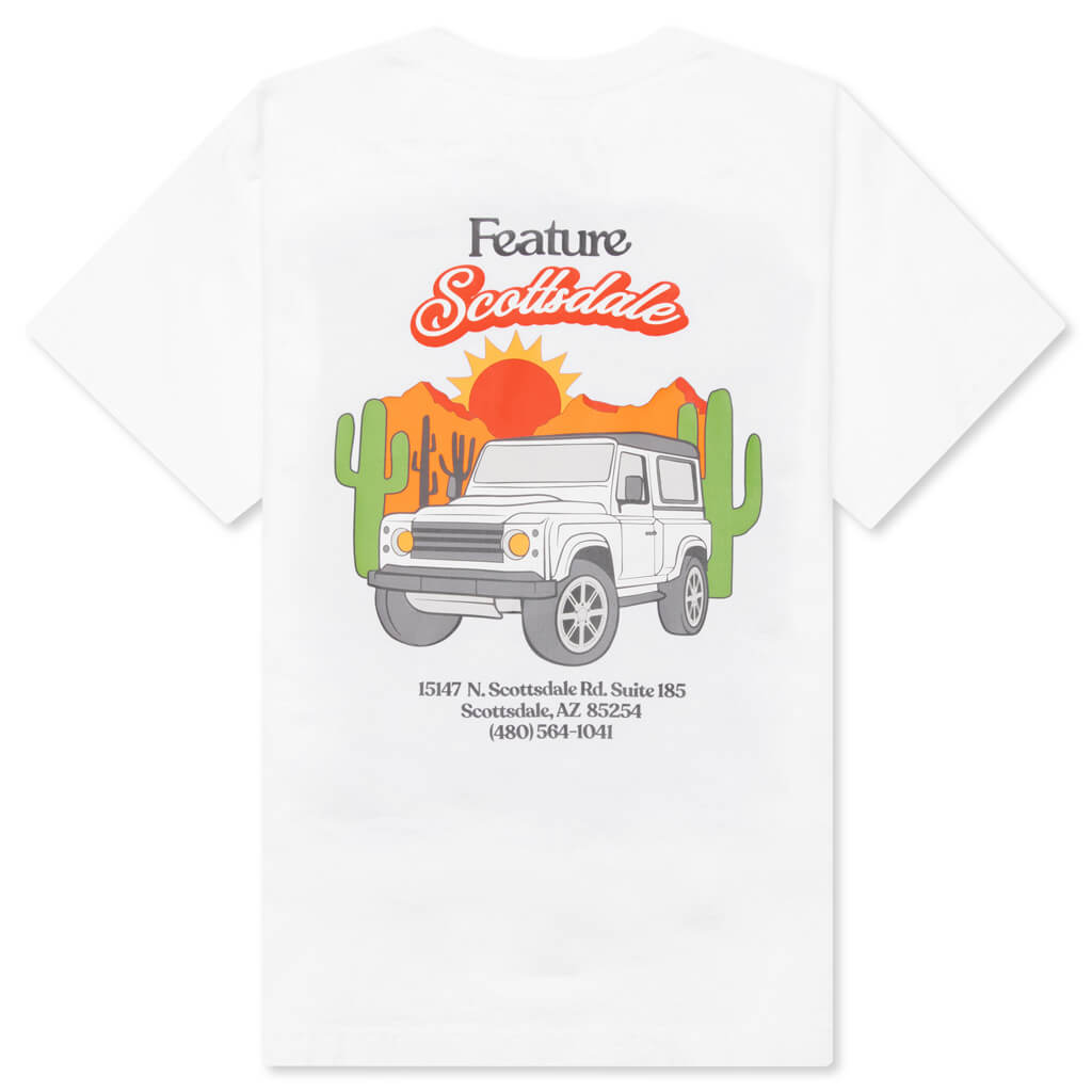 Kids Scottrover S/S Tee - White