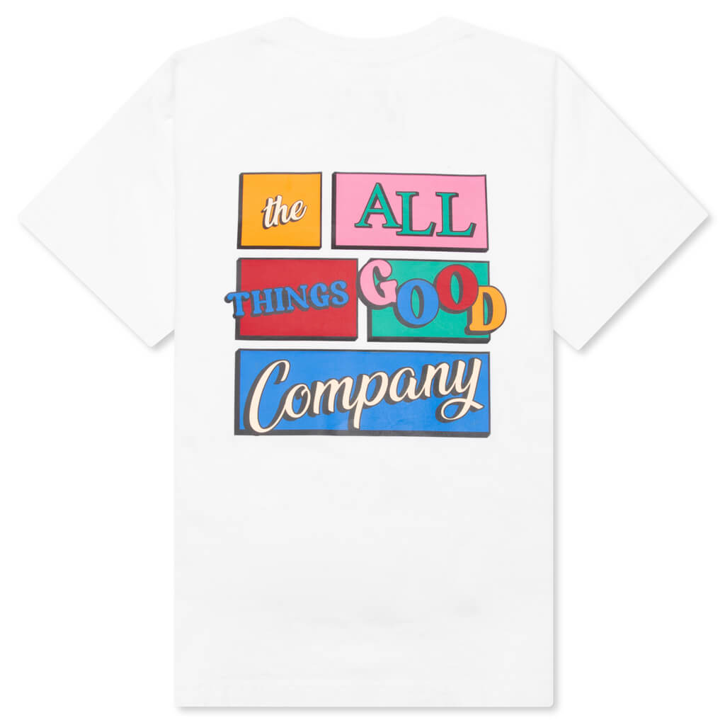 Kids Sitcom Tee - White