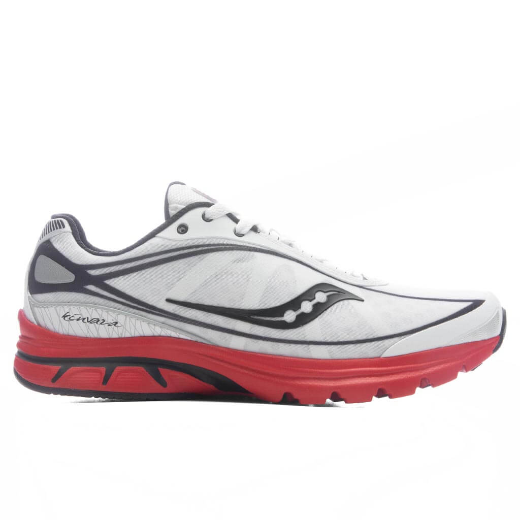 Kinvara 1 - White/Black/Red