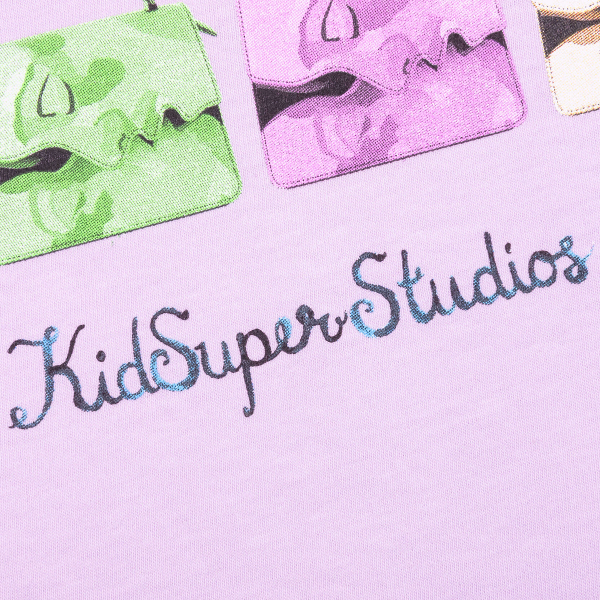Kissing Bags Tee - Purple