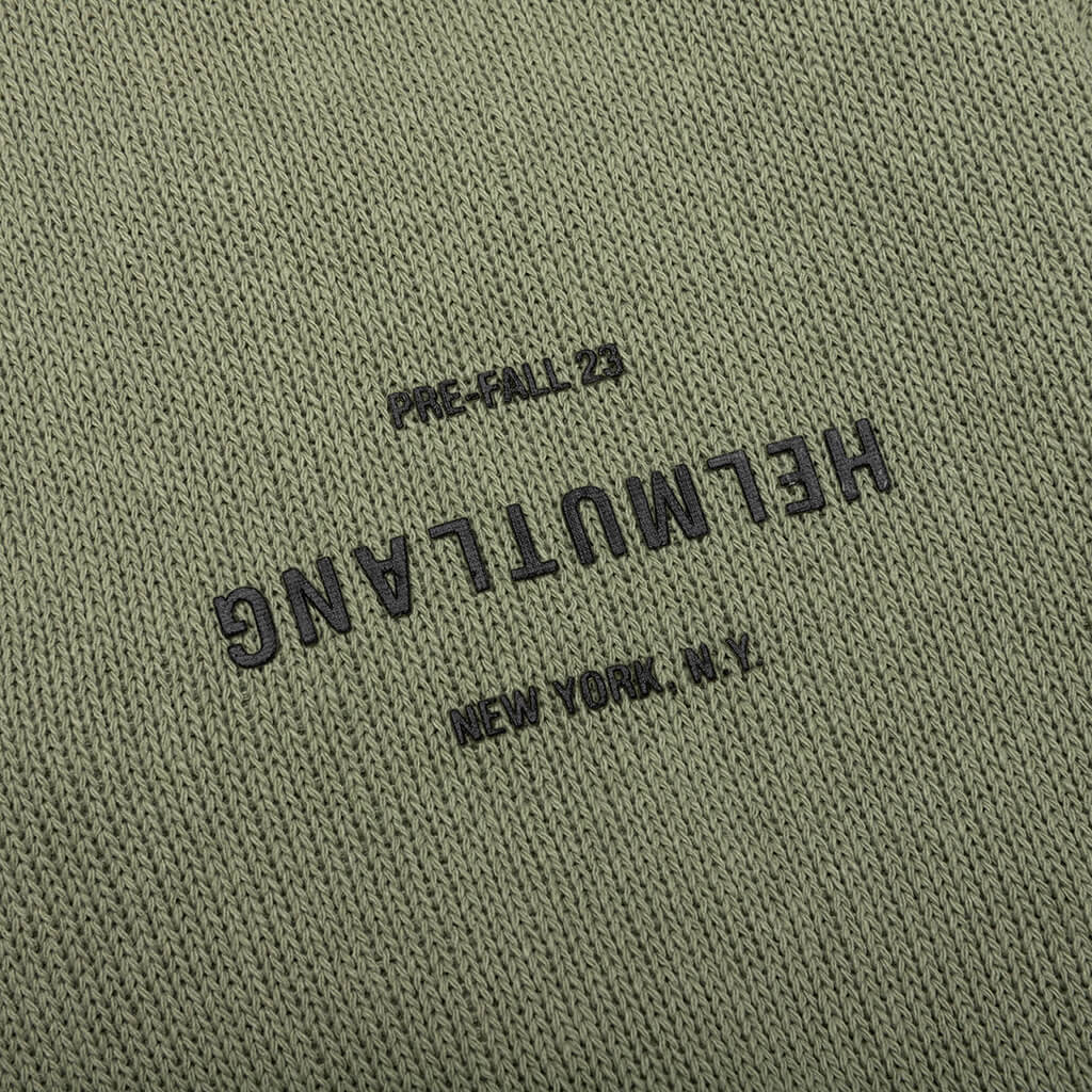Zip-Up Logo Hoodie - Tea