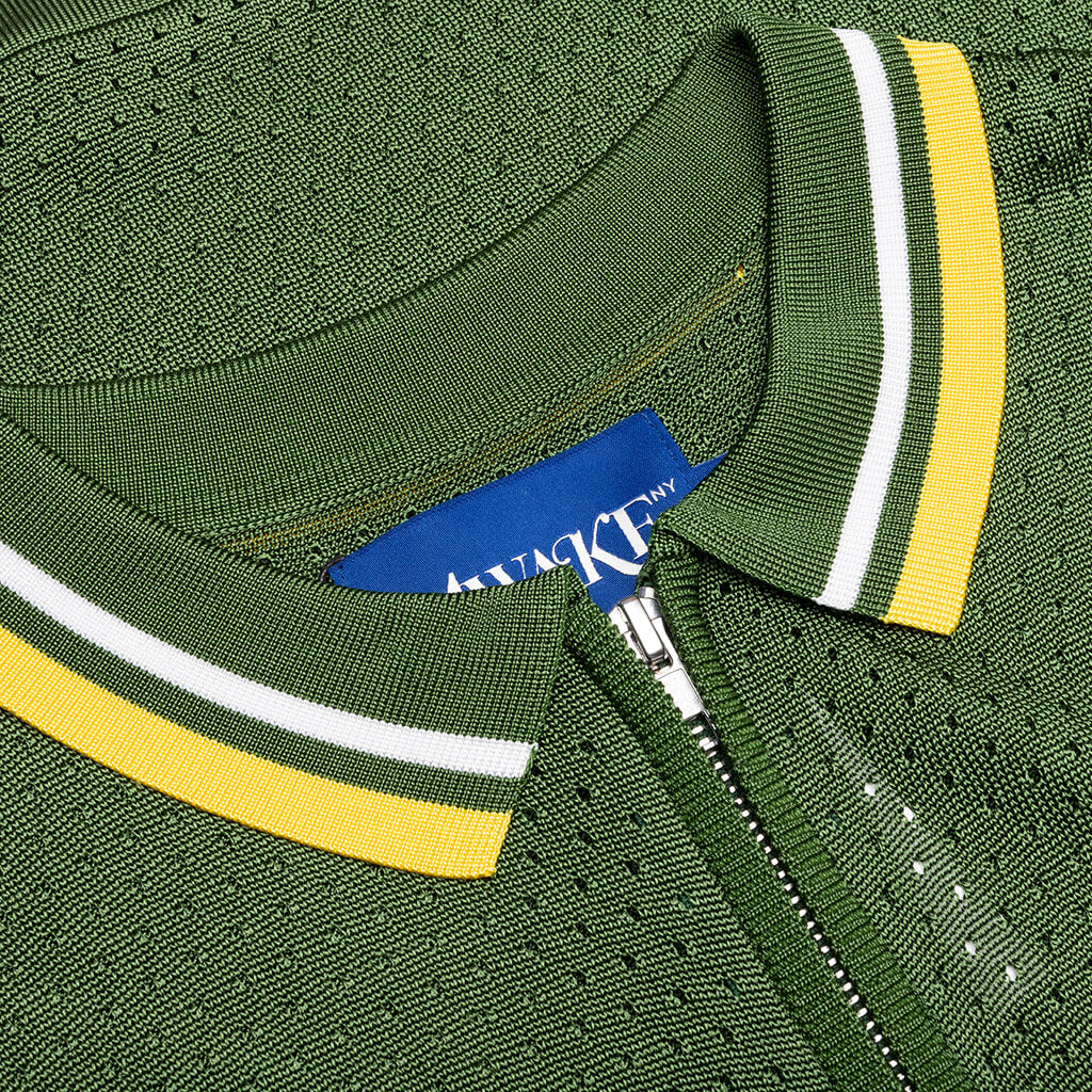 Mesh Polo - Green
