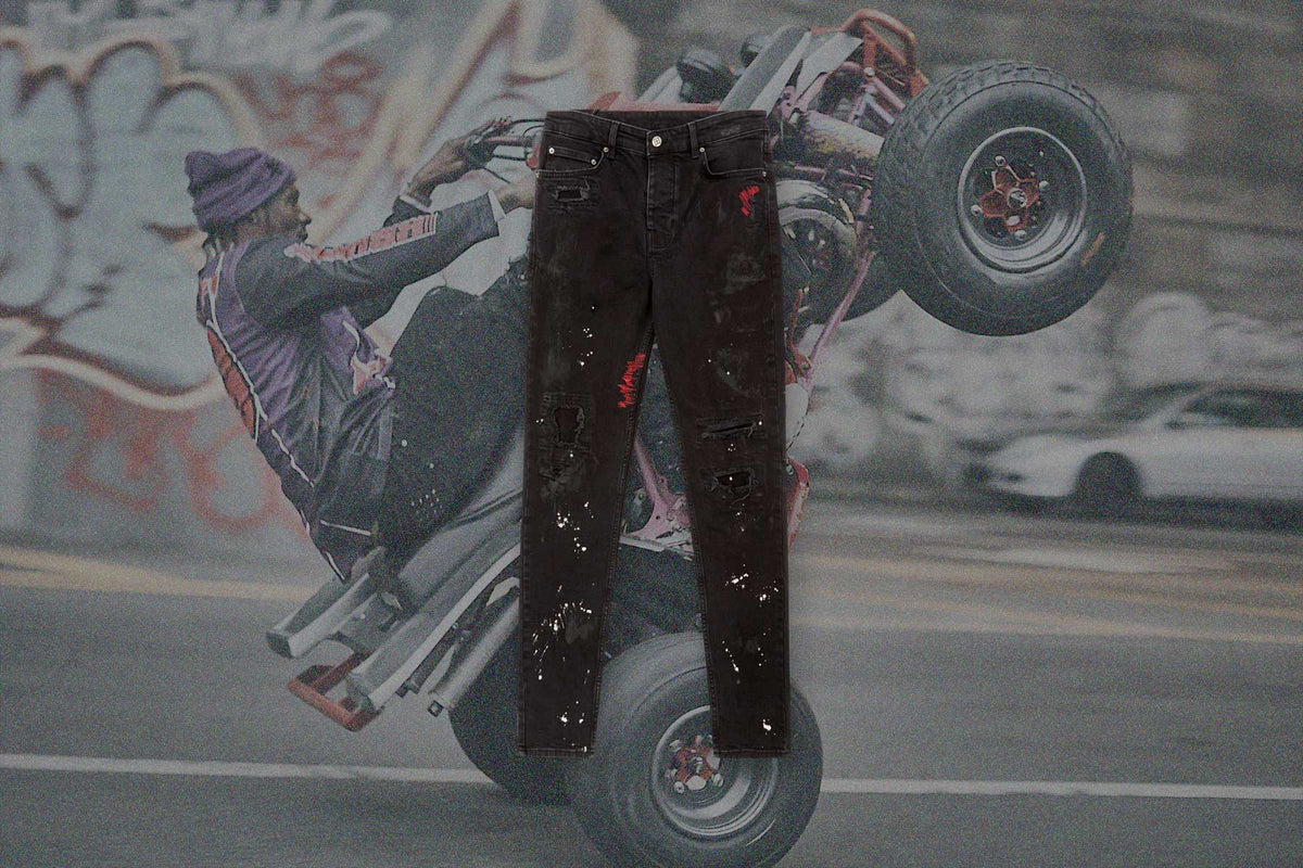 Ksubi x ASAP TyY Chitch Pant - Boneyard