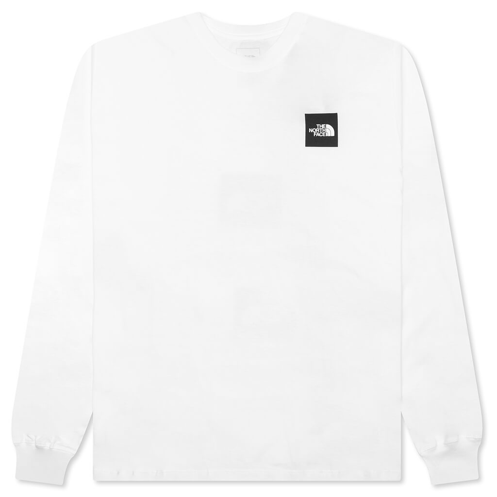 L/S Brand Proud Tee - TNF White/Art