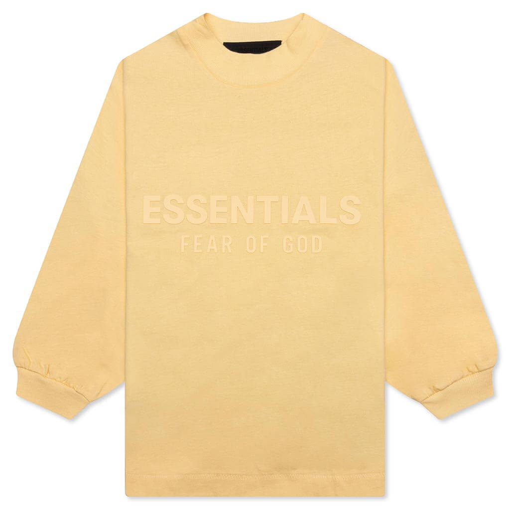 Kids L/S Shirt - Garden Yellow