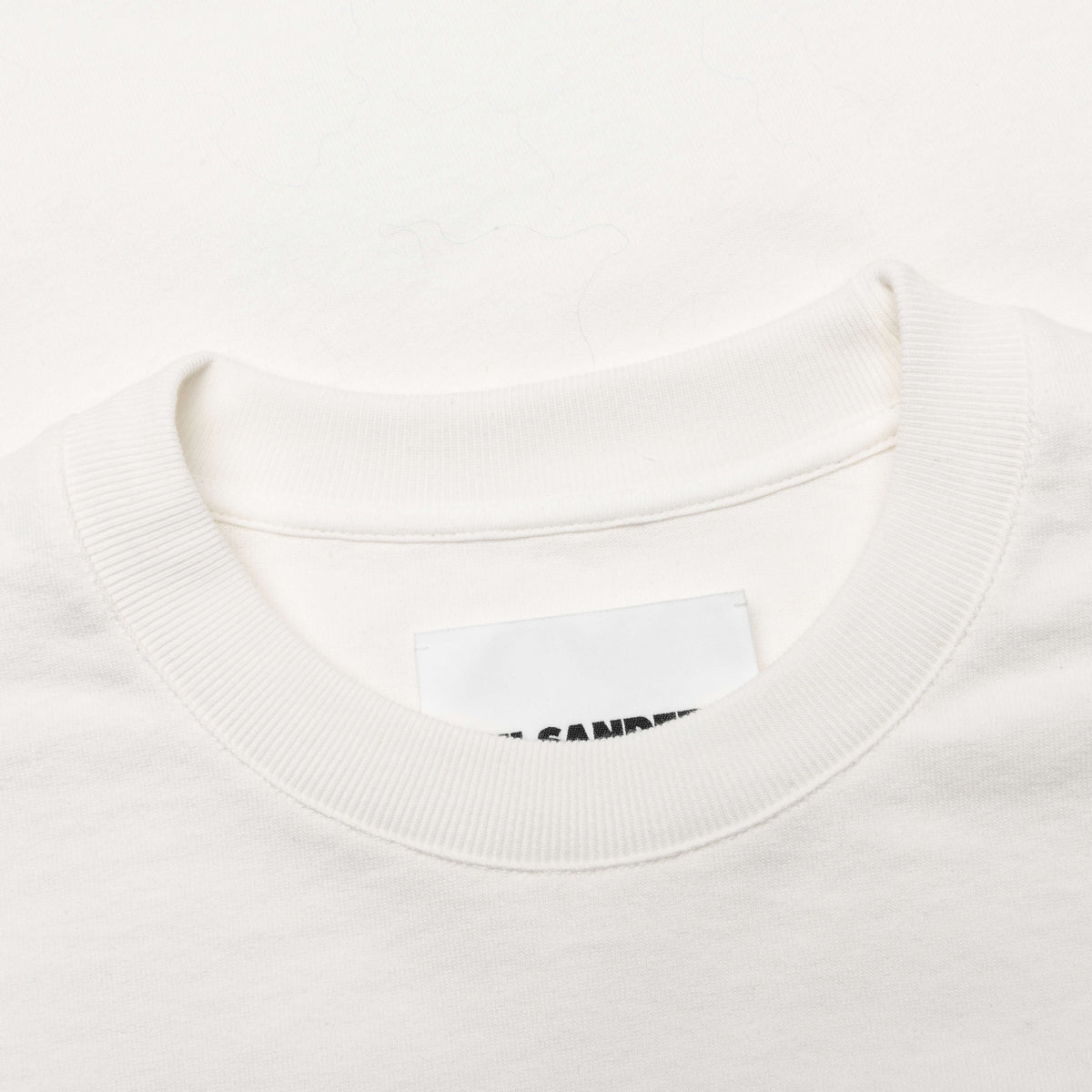 Long Sleeve Logo T-Shirt - Porcelain
