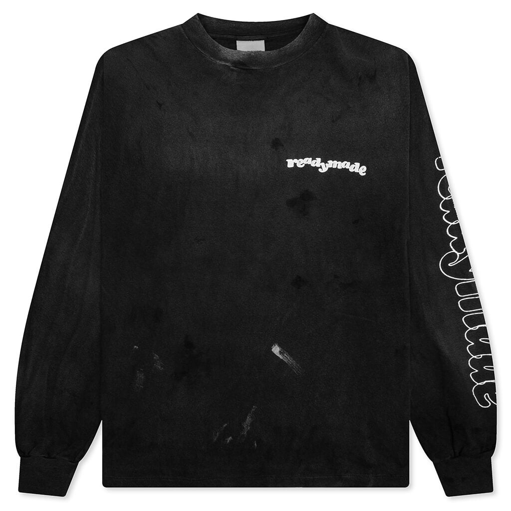 L/S T-Shirt Destruction - Black
