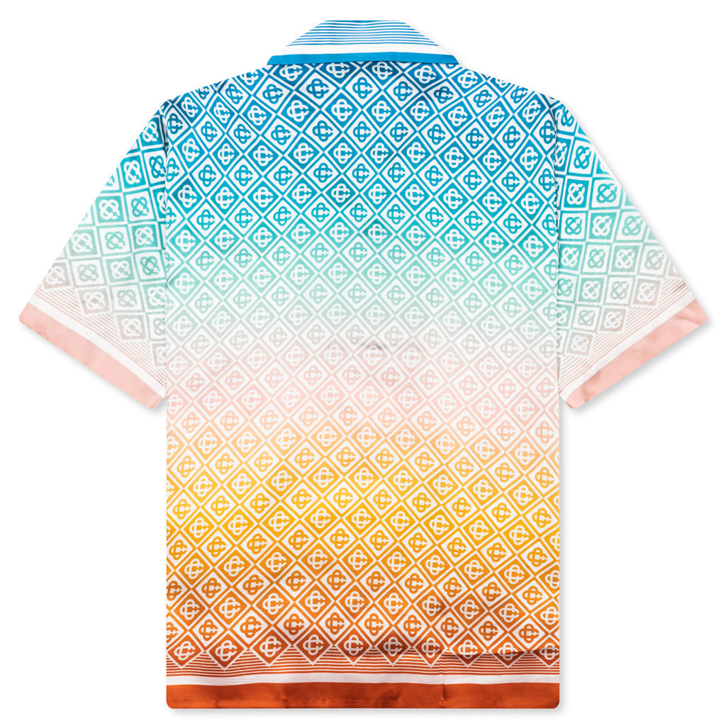 Silk Shirt - Diamond Monogram Degrade