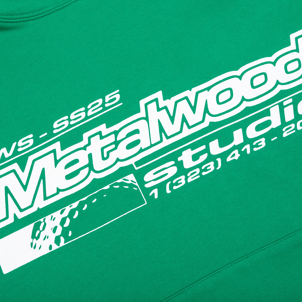 La Brea Shop Hooded Sweatshirt - Green