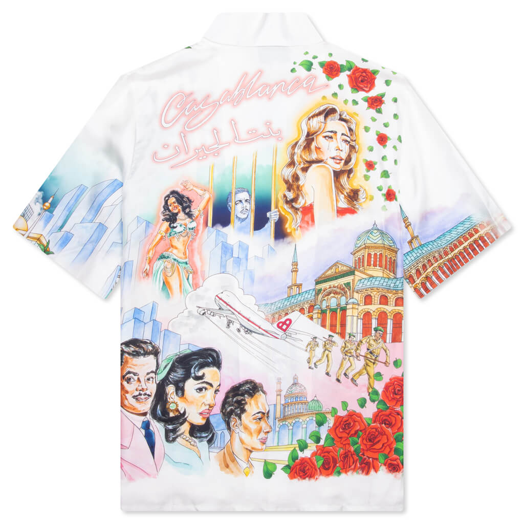La Liaison Silk Twill Shirt - Multi