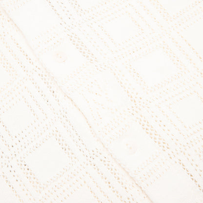 Lace Knit Shirt - Chalk